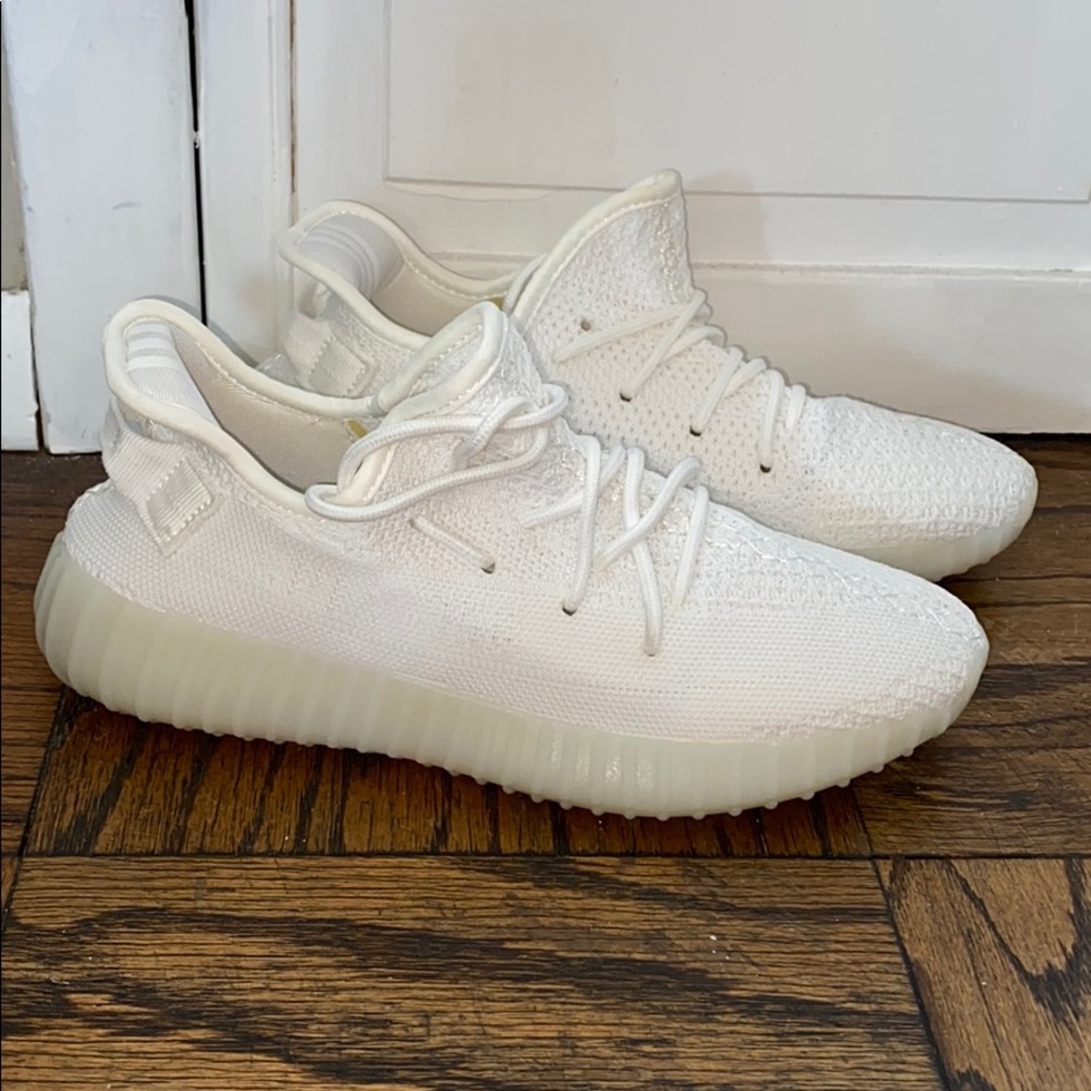 Replica all white Yeezy’s